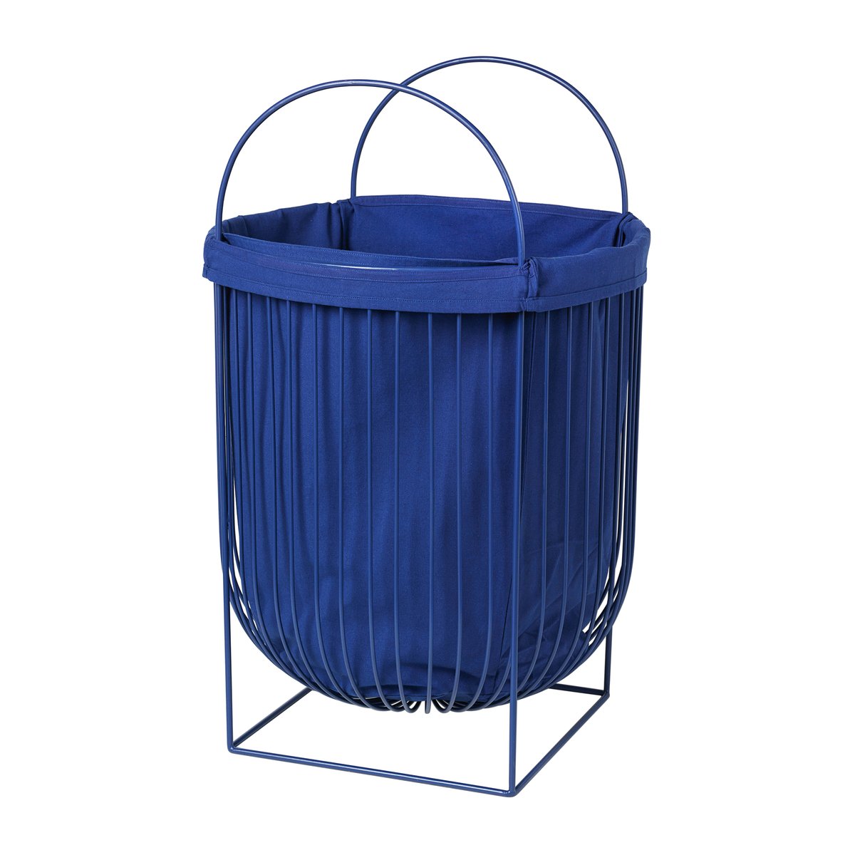 Broste Copenhagen Arild tvättkorg Spectrum dark blue