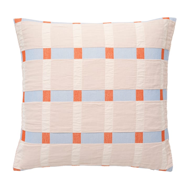 Asta kuddfodral 60x60 cm - Pumkin orange-pale blush - Broste Copenhagen