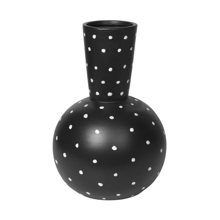 Bella keramikvas 35 cm, Turkish coffee black Broste Copenhagen