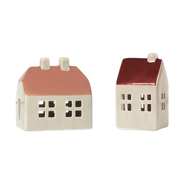 Bo dekorationshus 2 delar - Nut Brown - Broste Copenhagen