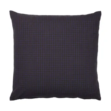 Bodil kuddfodral 50x50 cm - Black-intense blue - Broste Copenhagen