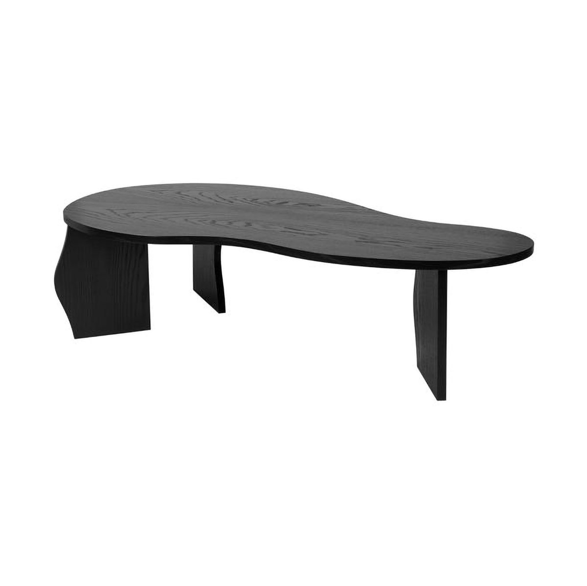 Broste Copenhagen Brook bord L 30x112 cm Black | Skandinavisk Design | Soffbord | Svart