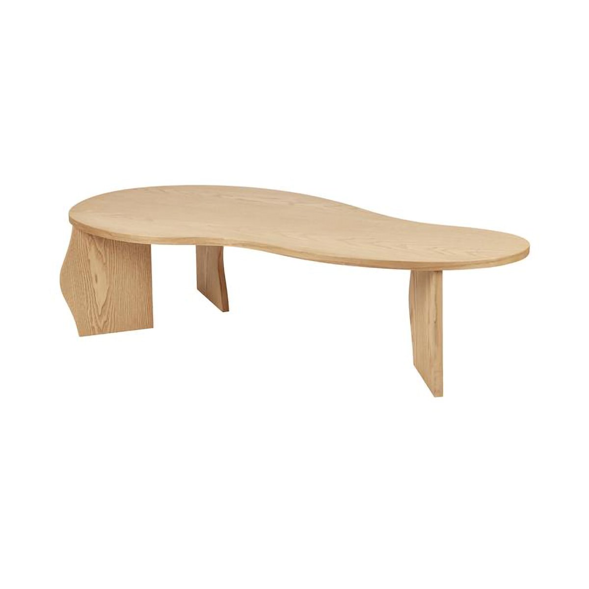 Broste Copenhagen Brook bord L 30x112 cm Natural | Skandinavisk Design | Soffbord | Beige