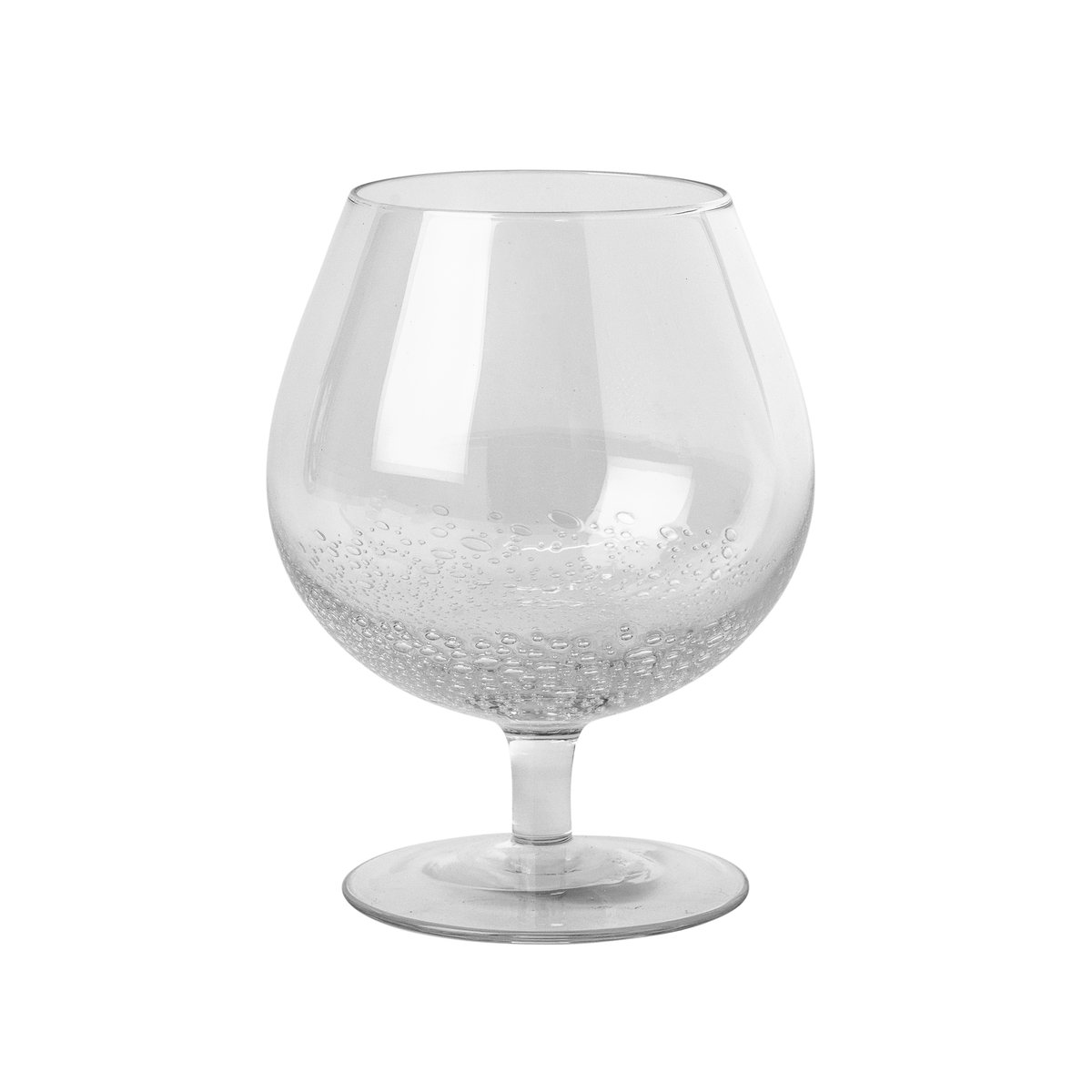 Broste Copenhagen Bubble cognacglas 45 cl | Skandinavisk Design | Whiskeyglas & Konjaksglas | Transparent