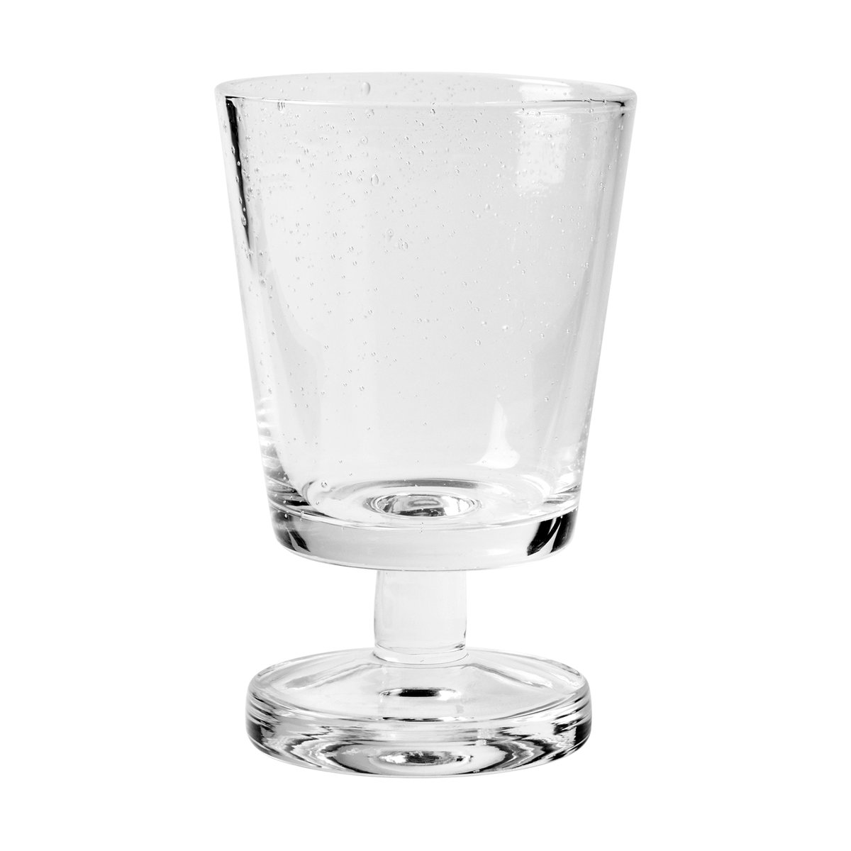 Broste Copenhagen Bubble vitvinsglas 20 cl Klar | Skandinavisk Design | Vinglas | Transparent