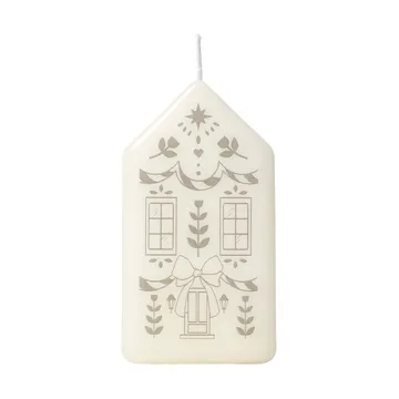 Casa blockljus - White-Silver - Broste Copenhagen