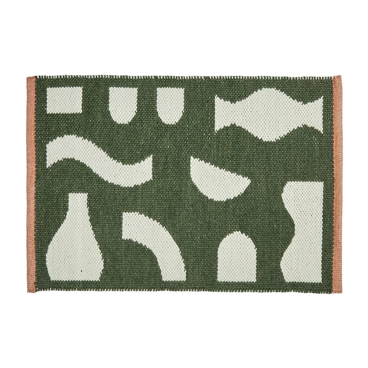 Ceres dörrmatta 50x70 cm - Recycled pet green - Broste Copenhagen