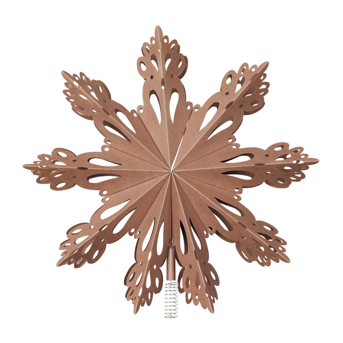Broste Copenhagen Christmas star toppstjärna 30 cm Indian tan