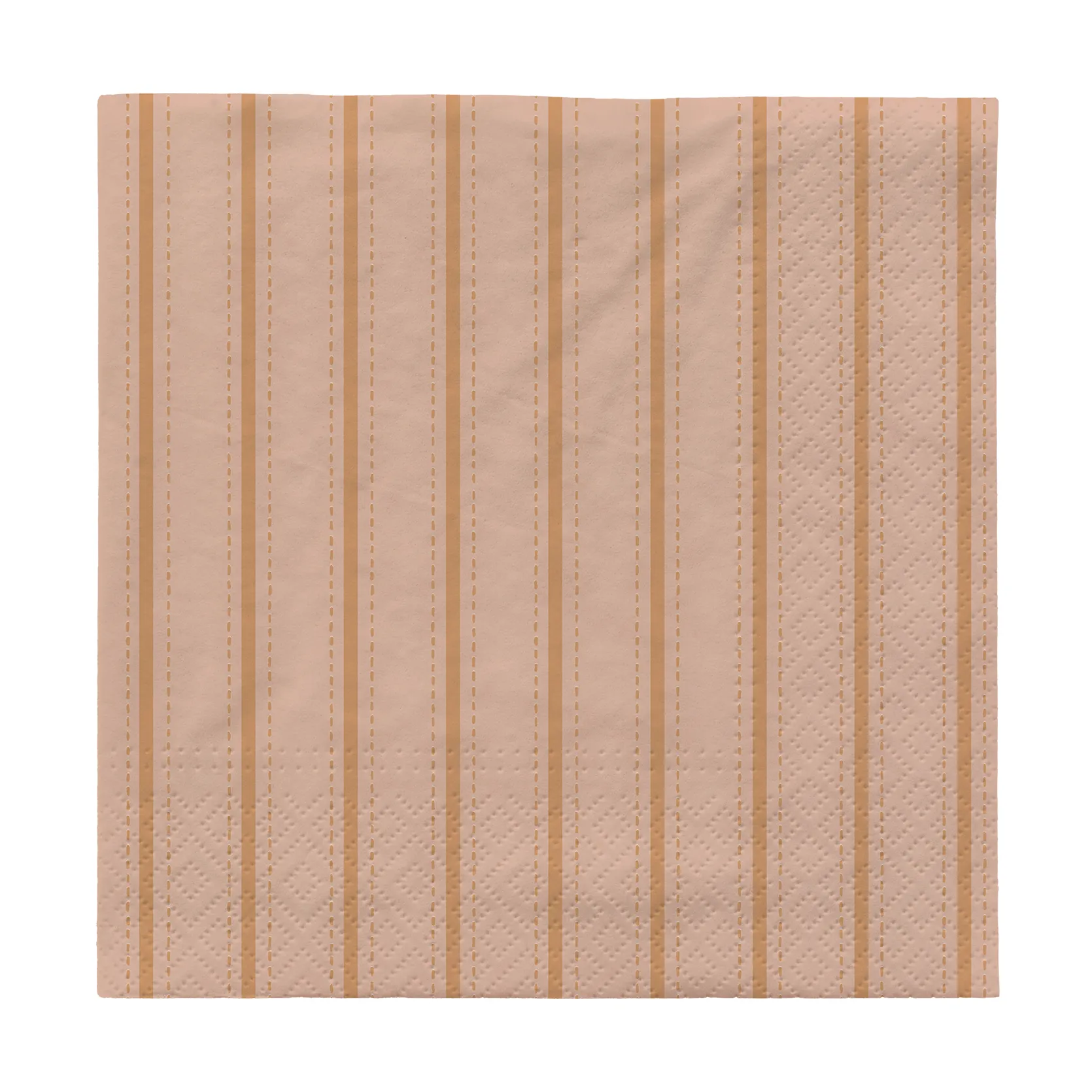 Dolly pappersservetter 33x33 cm 20-pack, Soft pink-cinnamon sand Broste Copenhagen