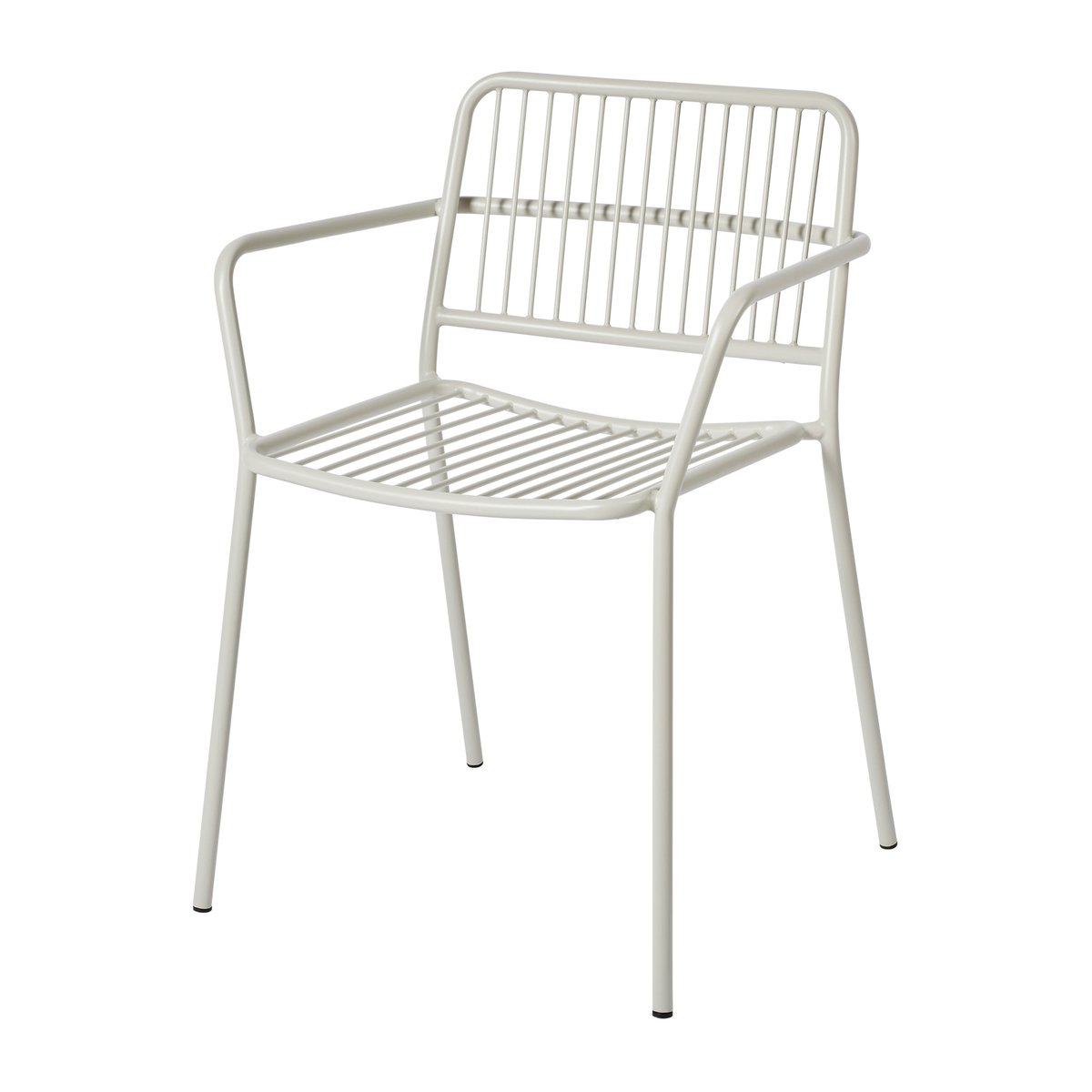 Broste Copenhagen Eden karmstol Beige grey | Skandinavisk Design | Trädgårdsstolar | Beige