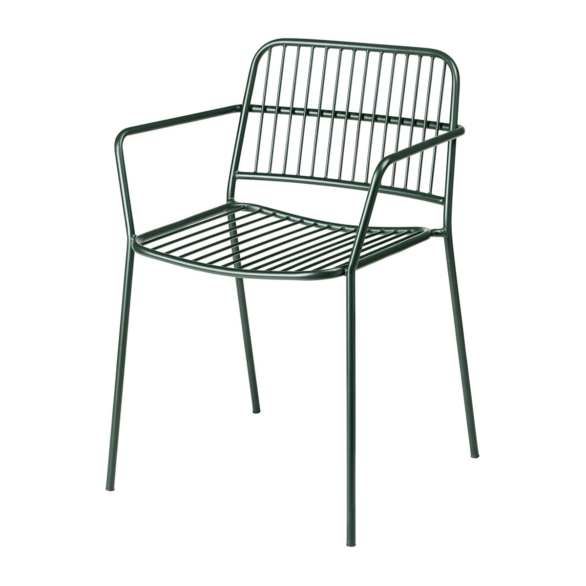 Broste Copenhagen Eden karmstol Forest green | Skandinavisk Design | Trädgårdsstolar | Grön