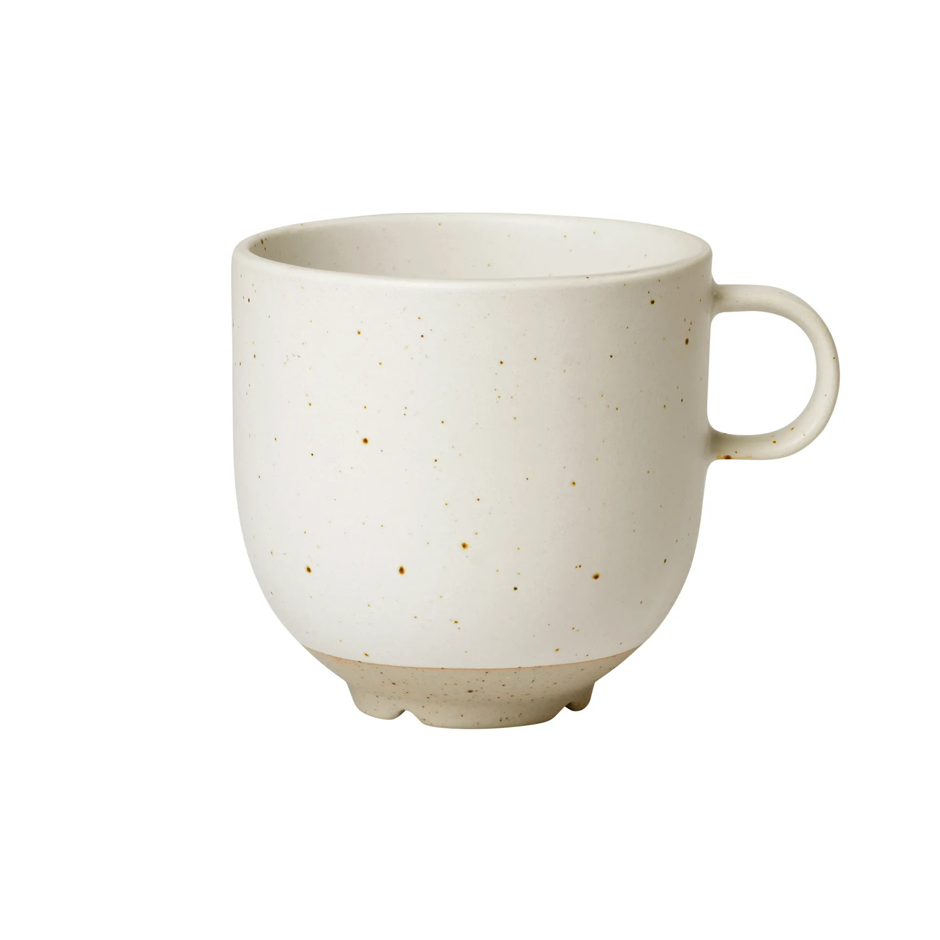 Eli mugg med handtag 20 cl, Matte soft light grey Broste Copenhagen