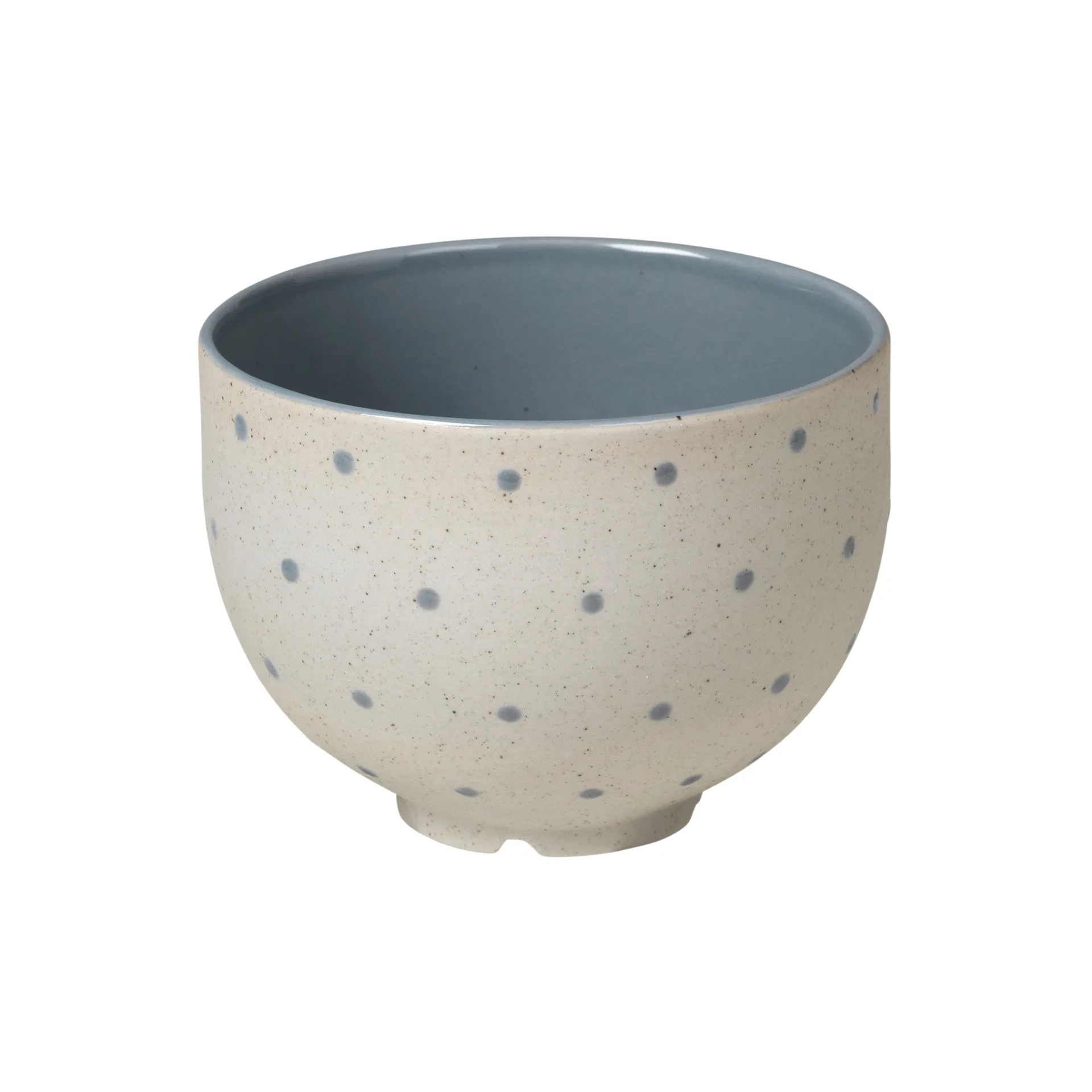 Eli skål Ø11 cm, Soft blue dots Broste Copenhagen