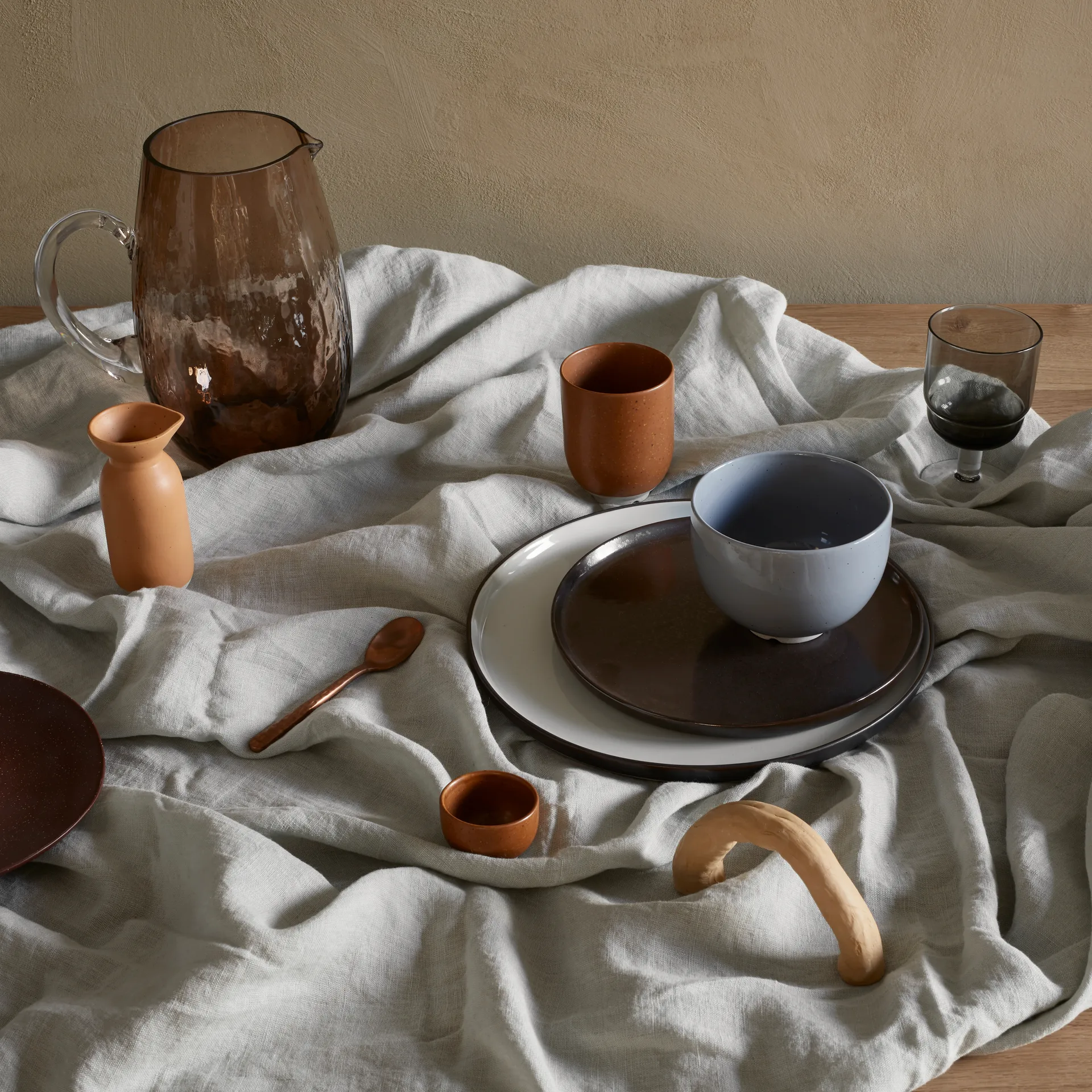 Eli skål Ø11 cm, Soft blue Broste Copenhagen