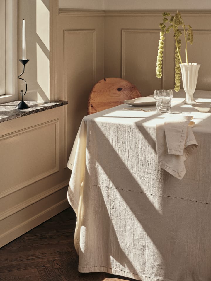 Elin bordsduk, 160x200 cm, Off white Broste Copenhagen