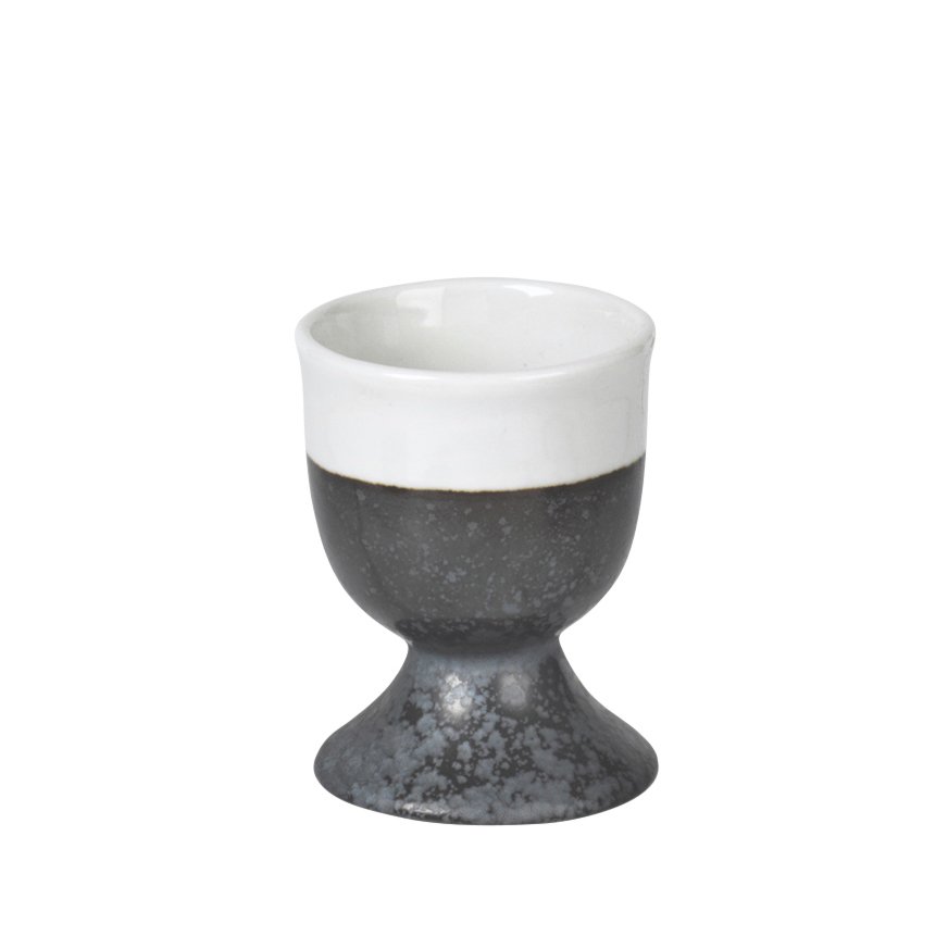 Broste Copenhagen Esrum äggkopp 6,5 cm | Skandinavisk Design | Äggkoppar | Svart