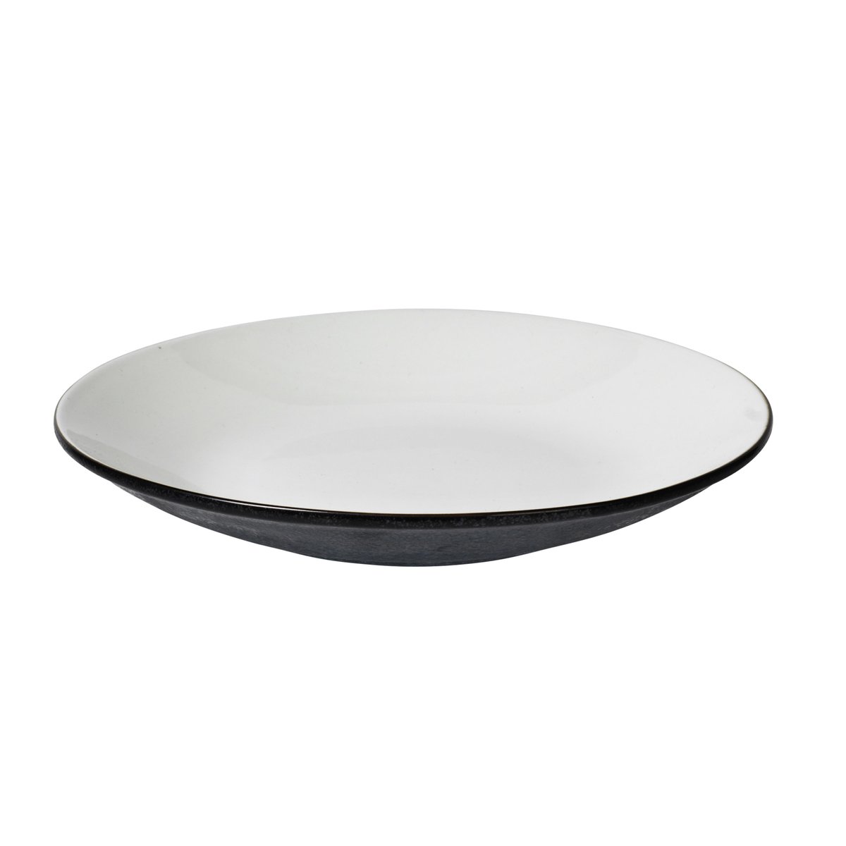 Broste Copenhagen Esrum pastatallrik 29 cm | Skandinavisk Design | Djupa tallrikar | Grå