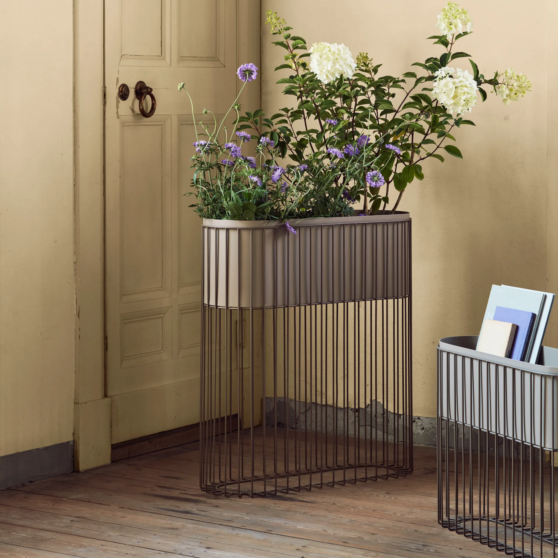 Fenja blomlåda set, Simply taupe warm grey Broste Copenhagen