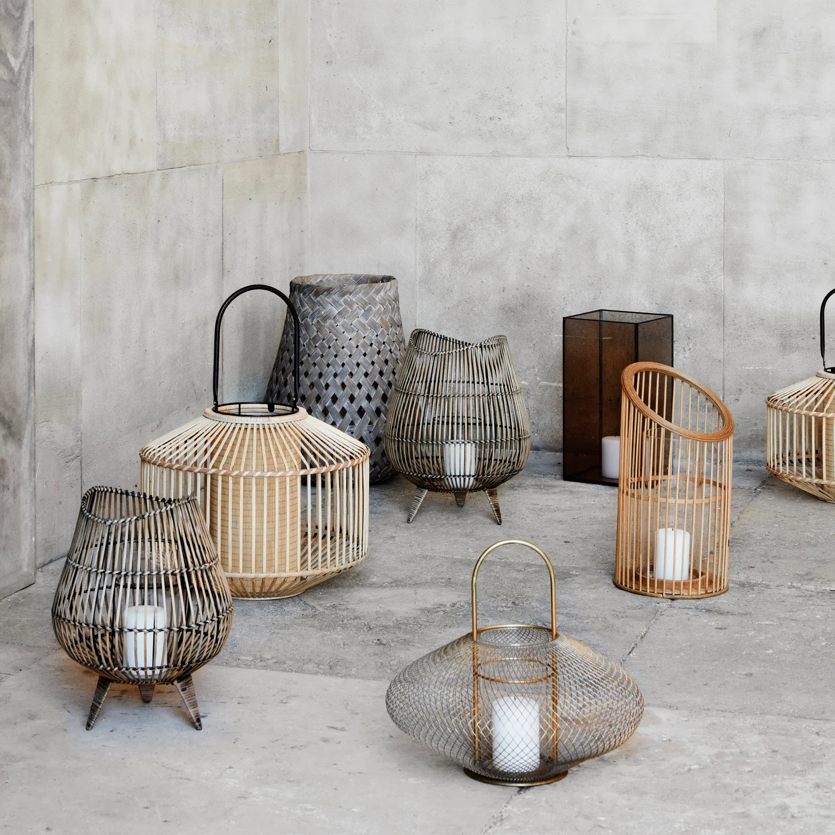 Flax lanterna bambu, Liten Broste Copenhagen