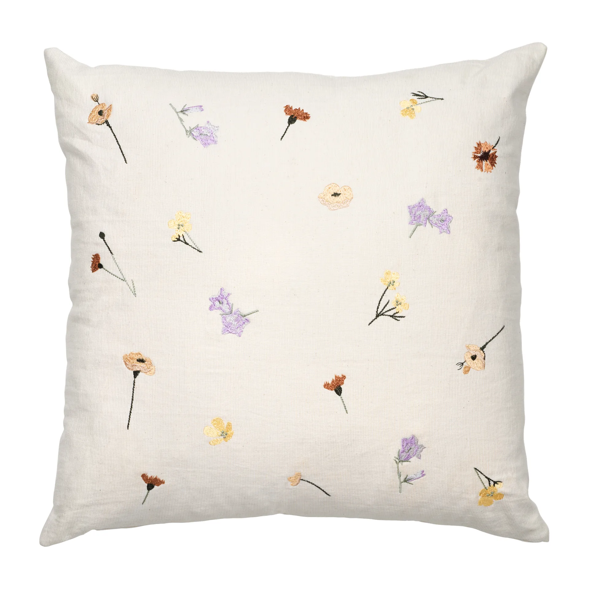 Flora kuddfodral 50x50 cm, Multi Broste Copenhagen