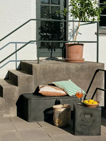 Franca kuddfodral 50x50 cm - Jelly green - Broste Copenhagen