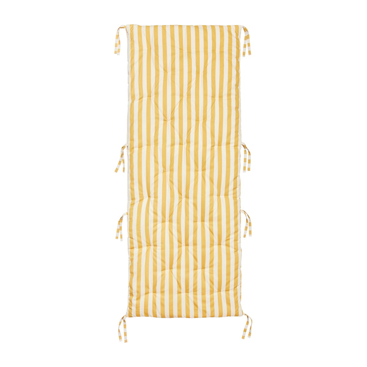 Broste Copenhagen Franca strandmatta 70x200 cm Harvest gold
