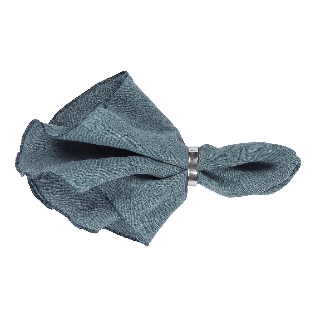 Broste Copenhagen Gracie linneservett turkos | Skandinavisk Design | Tygservetter | Turkos