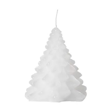 Granny Christmas tree ljus Ø9x10 cm - Pure White - Broste Copenhagen
