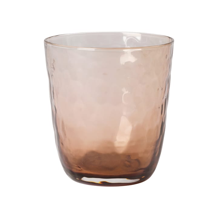 Hammered dryckesglas 33,5 cl - Brun - Broste Copenhagen