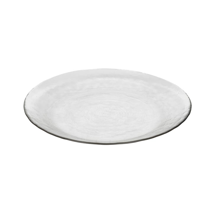 Hammered glastallrik Ø 22,5 cm, Klar Broste Copenhagen