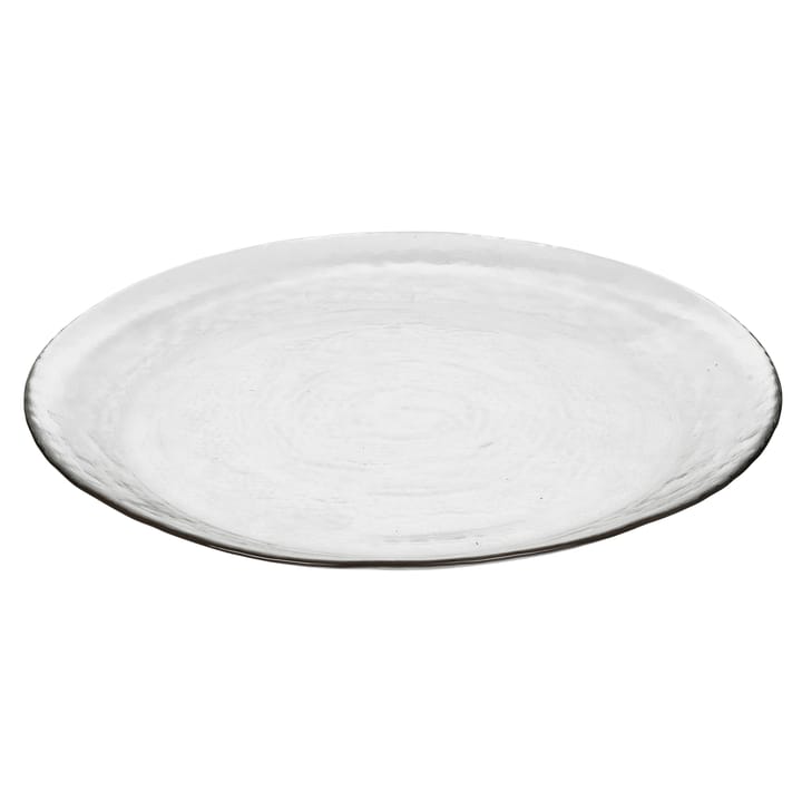Hammered glastallrik Ø 27 cm, Klar Broste Copenhagen