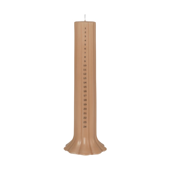Heli kalenderljus - Walnut - Broste Copenhagen