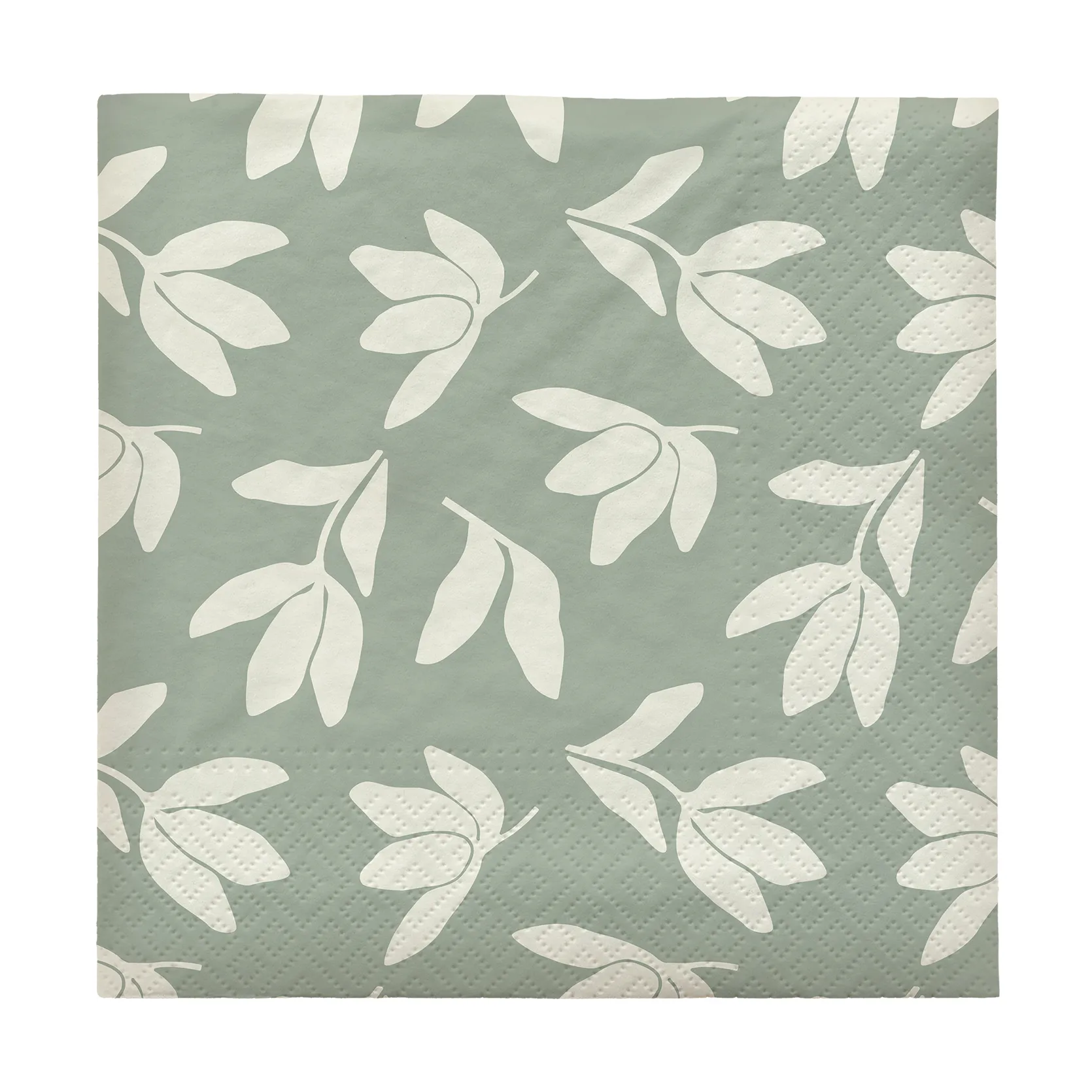 Herbert pappersservetter 33x33 cm 20-pack, Desert sage-off white Broste Copenhagen