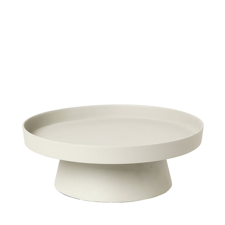 Broste Copenhagen Holger ljusfat 35 cm Sand | Skandinavisk Design | Ljuslyktor & Ljusfat | Beige
