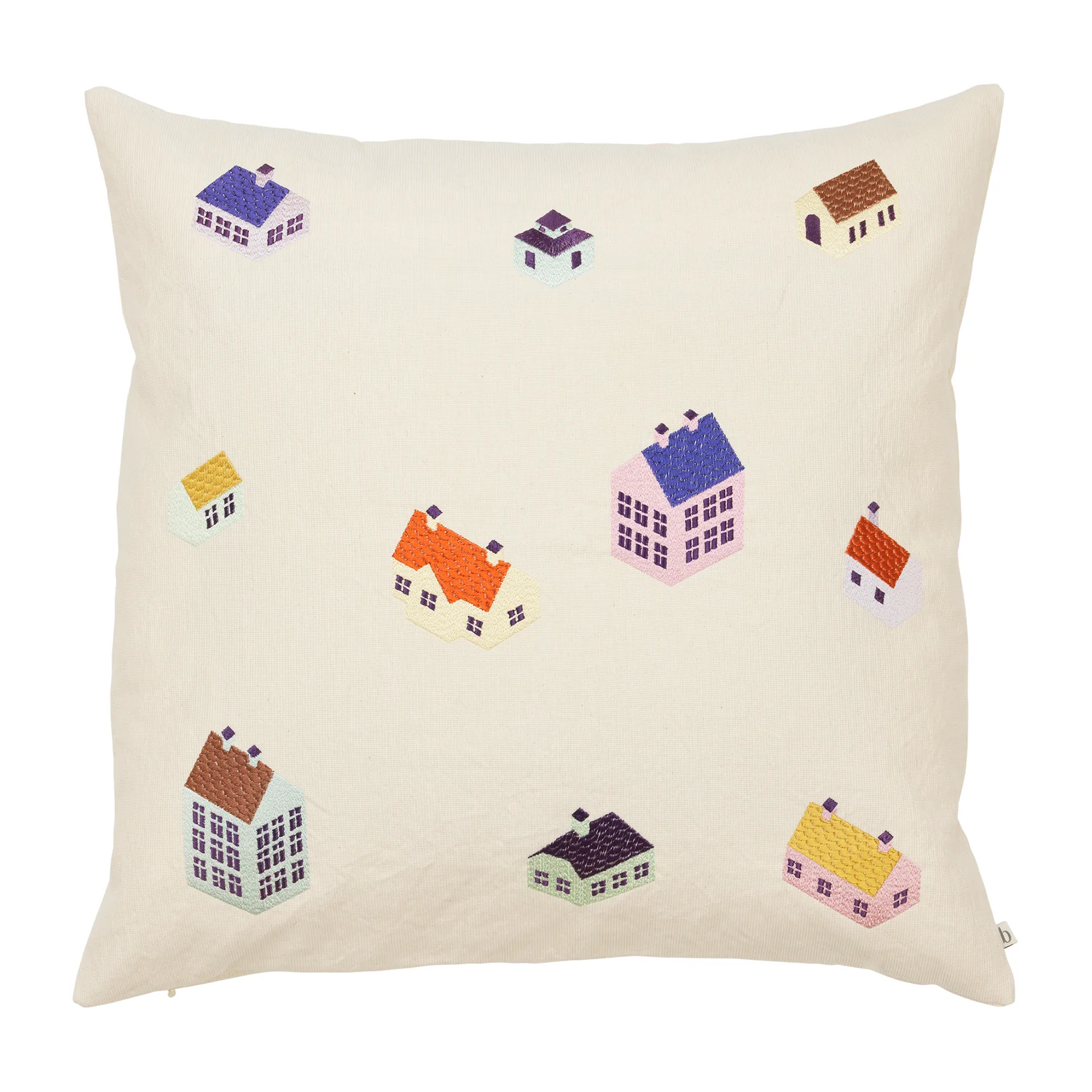 House kuddfodral 50x50 cm, Multi color Broste Copenhagen