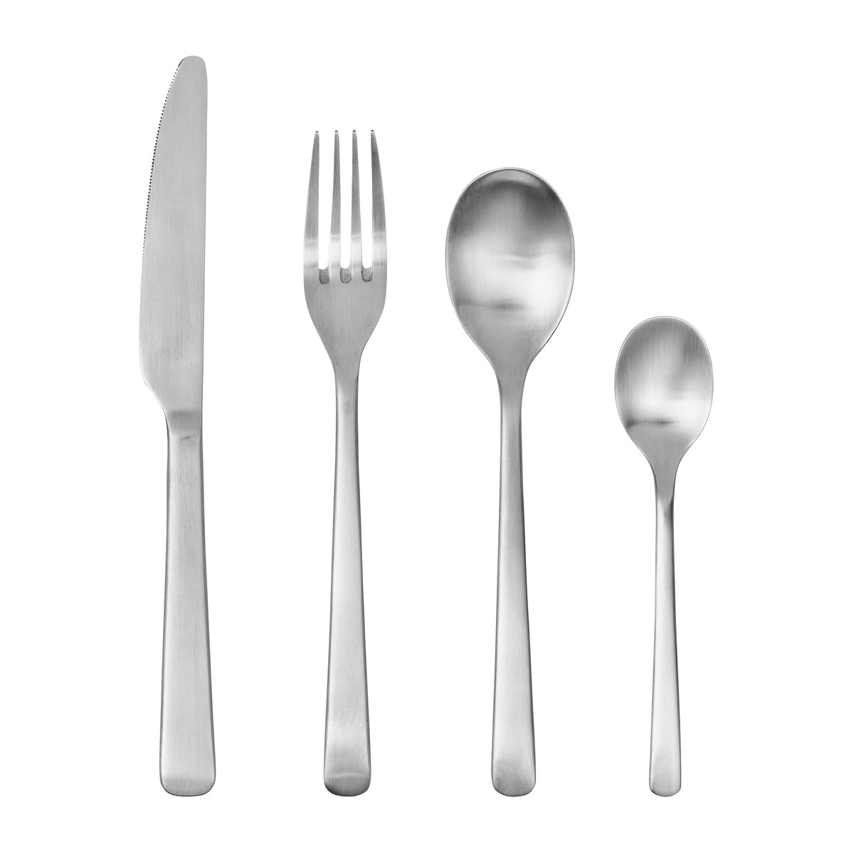 Broste Copenhagen Hune bestick 16 delar Brushed satin