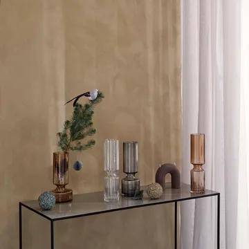 Hyacint glasvas 28,3 cm - Smoked pearl - Broste Copenhagen