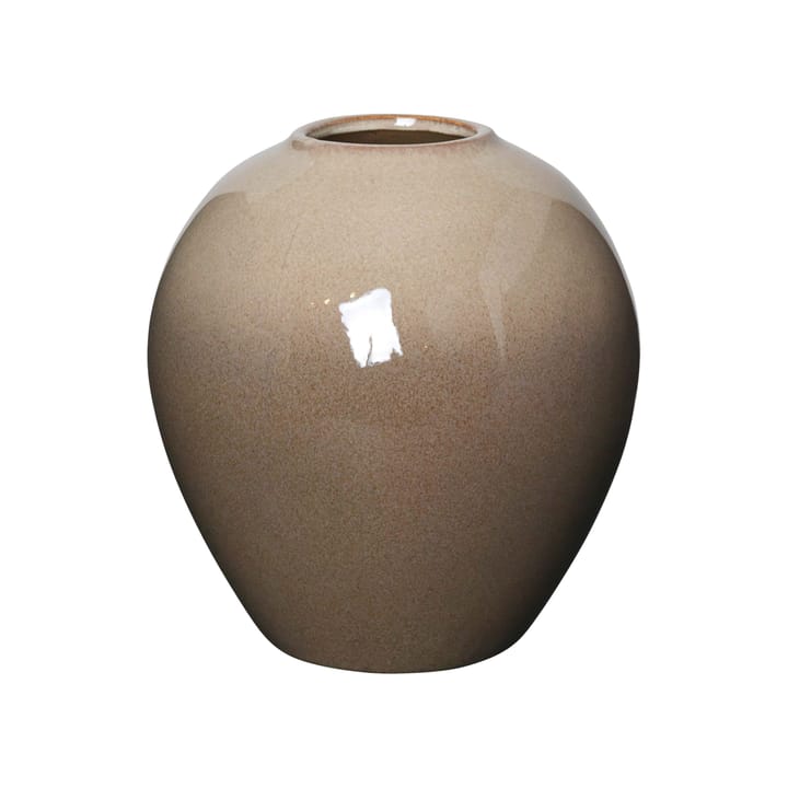 Ingrid keramikvas 25,5 cm - Simple taupe-brown - Broste Copenhagen