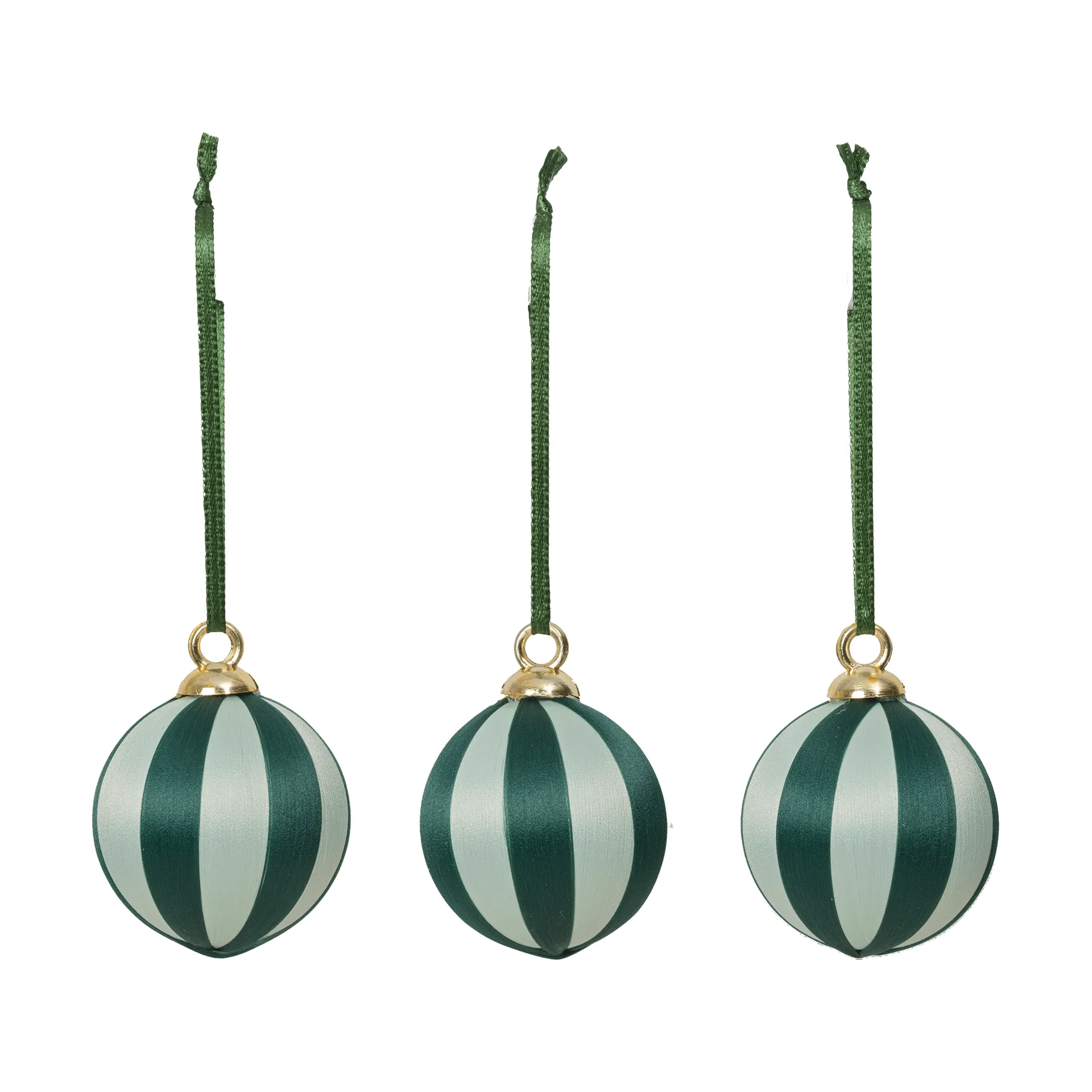 Joy julgranskula, Deep Forest-Light Sage, 3-pack Broste Copenhagen