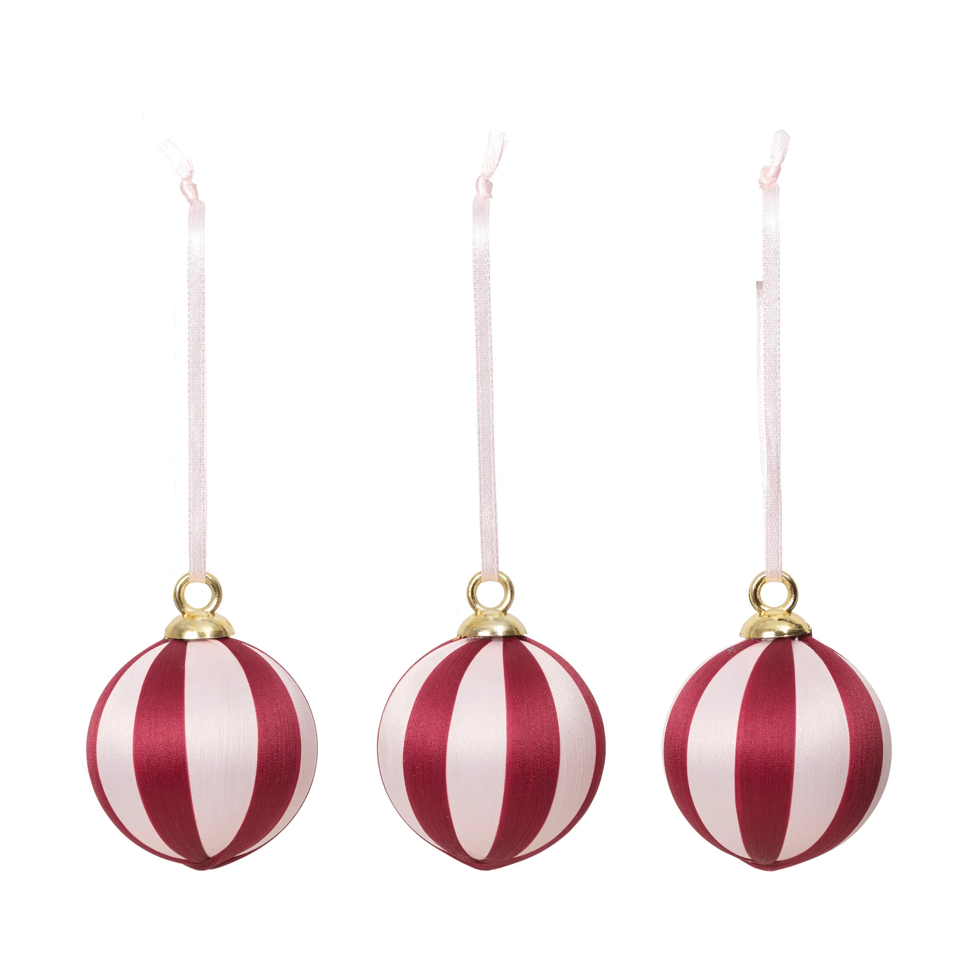 Joy julgranskula, Deep Red-Soft Pink Broste Copenhagen