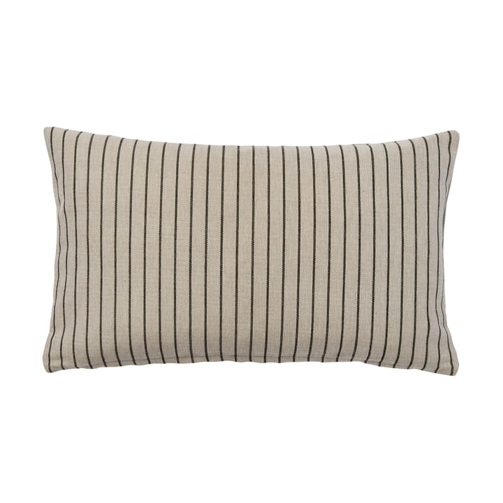 Karen kuddfodral - Light beige-black, 30x50 cm - Broste Copenhagen