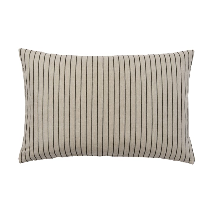 Karen kuddfodral - Light beige-black, 40x60 cm - Broste Copenhagen