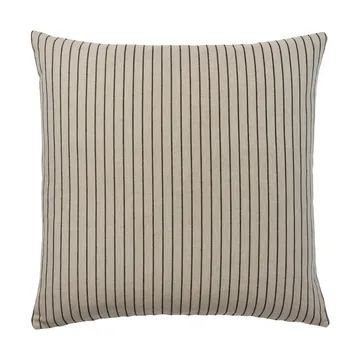 Karen kuddfodral - Light beige-black, 60x60 cm - Broste Copenhagen