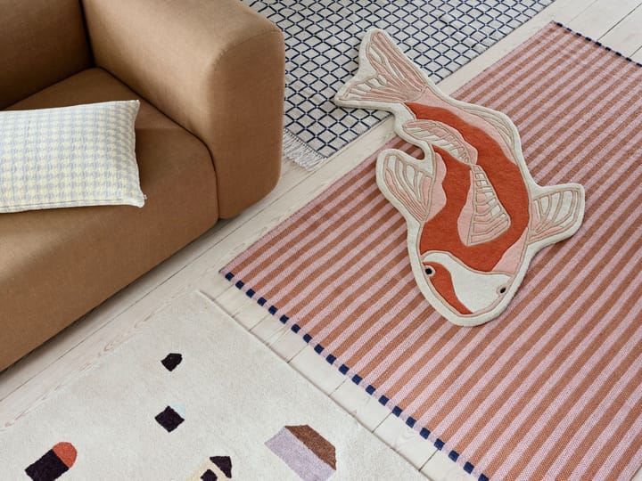 Koi matta 97x130 cm, Pumkin orange Broste Copenhagen