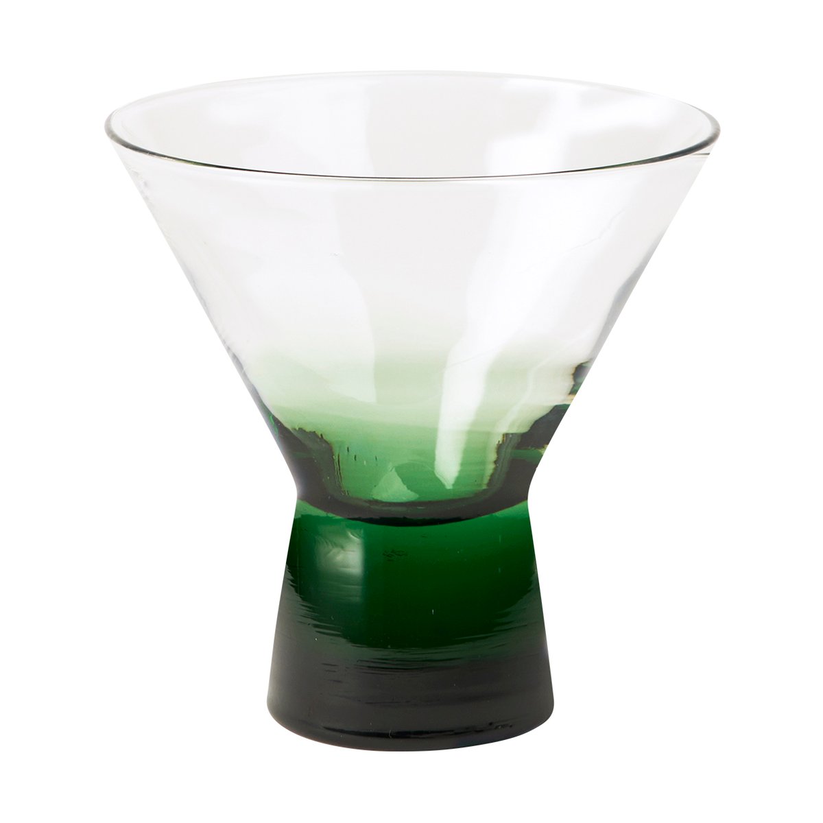 Broste Copenhagen Konus cocktailglas 10 cl Green | Skandinavisk Design | Cocktailglas | Grön