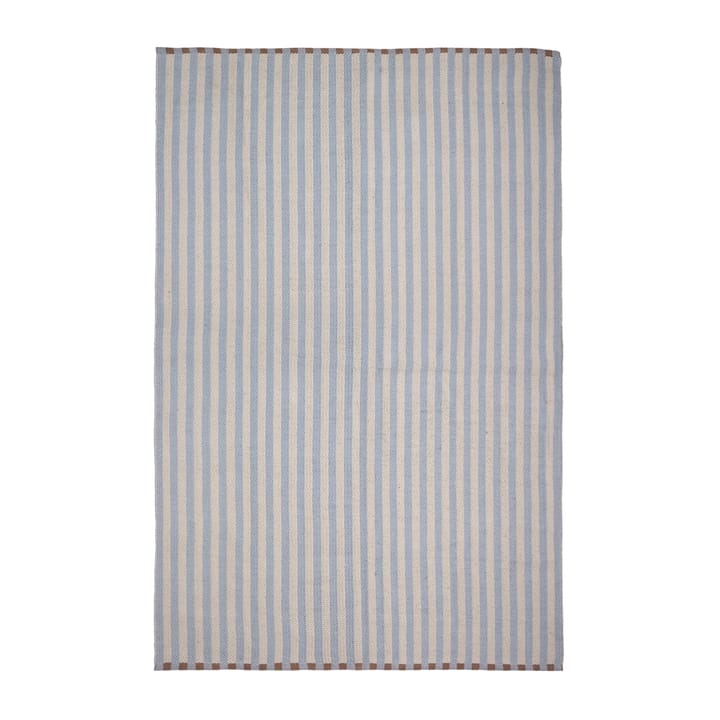Lamel matta 140x200 cm - Serenity blue-light warm grey - Broste Copenhagen