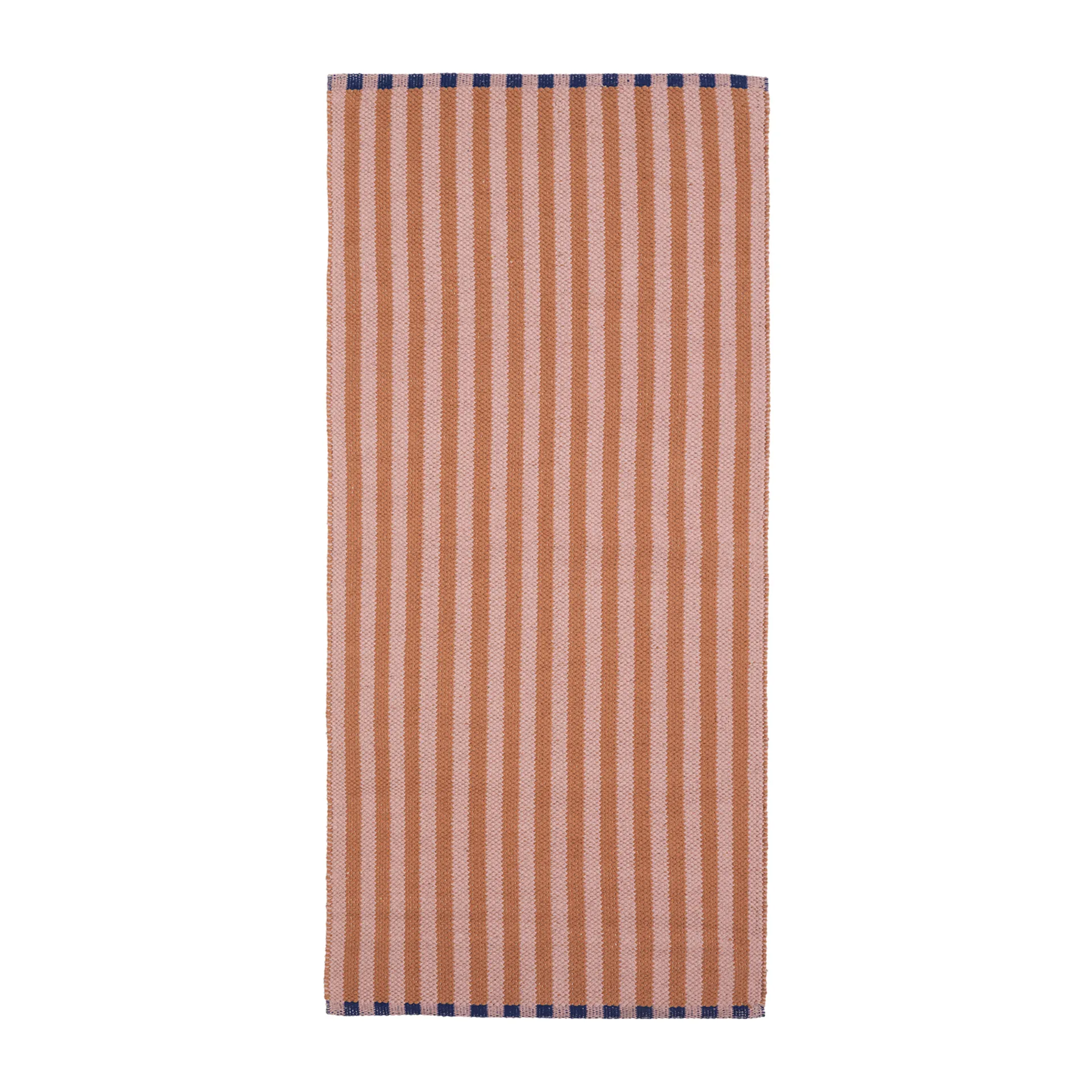 Lamel matta 70x140 cm, Camel brown-zephyr pink Broste Copenhagen