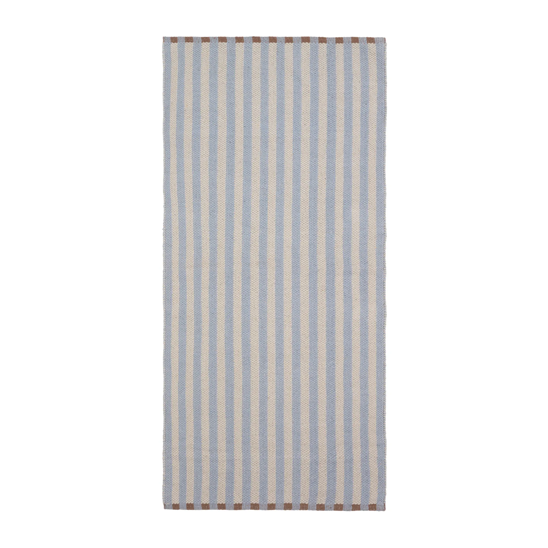 Lamel matta 70x140 cm, Serenity blue-light warm grey Broste Copenhagen