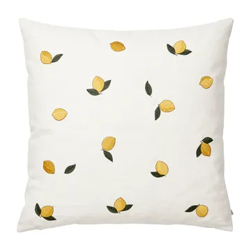 Lemon kuddfodral 50x50 cm - Golden yellow - Broste Copenhagen