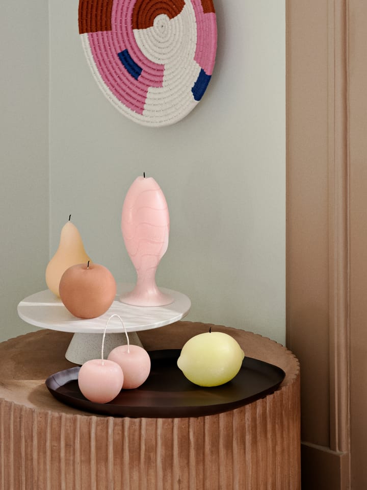 Lemon ljus 8,5 cm, Pastel yellow Broste Copenhagen